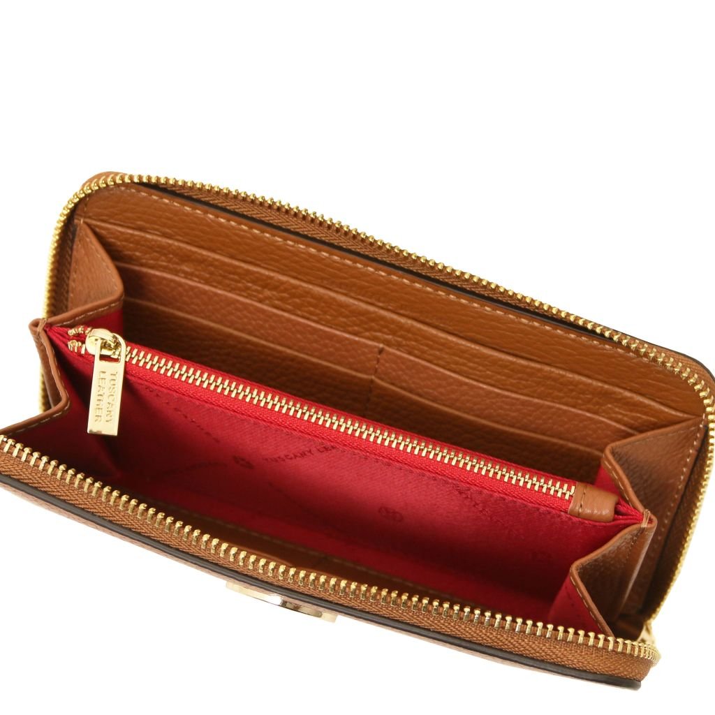 Financier — Exclusive Zip Around Leather Wallet · TL142485 - Orvayla
