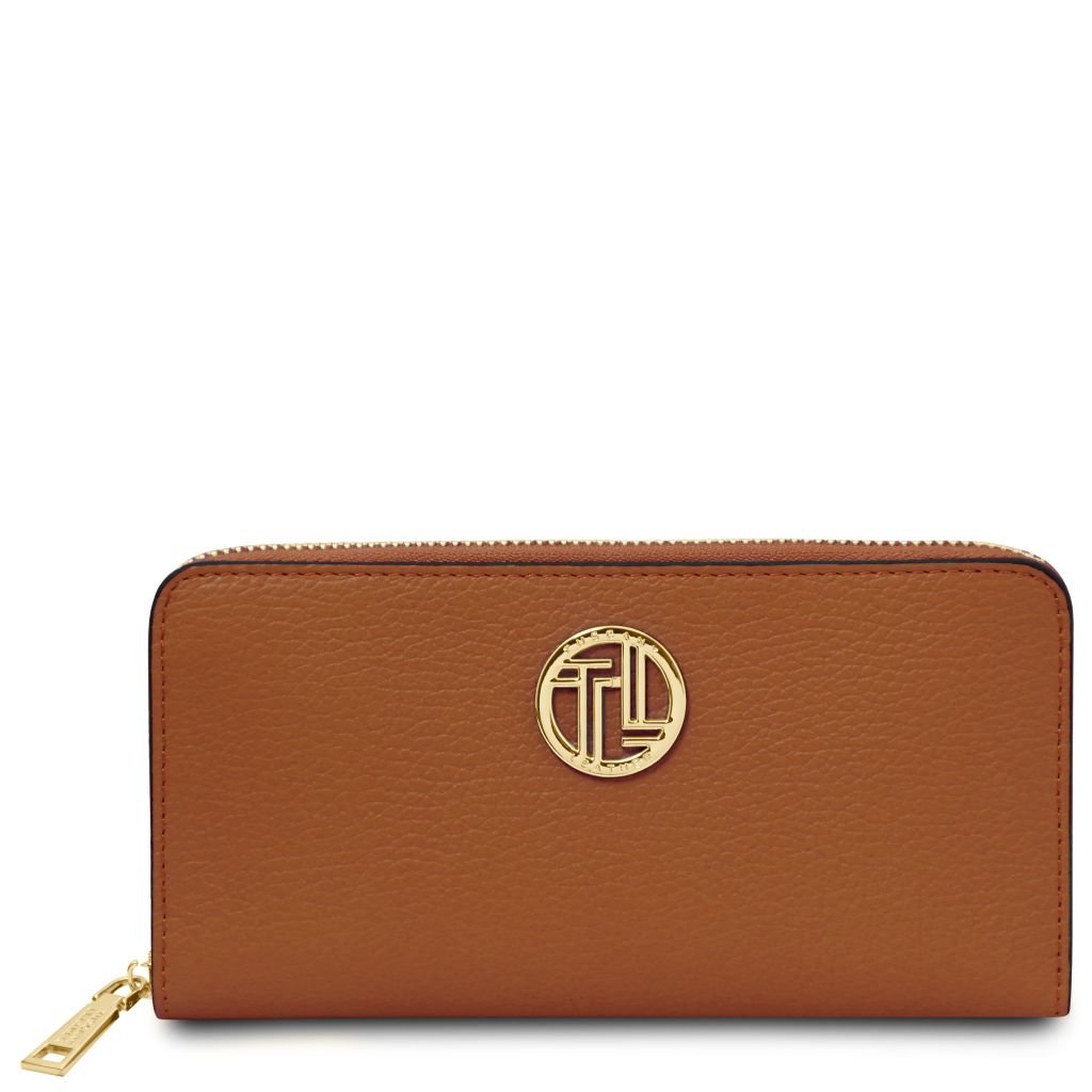 Financier — Exclusive Zip Around Leather Wallet · TL142485 - Orvayla