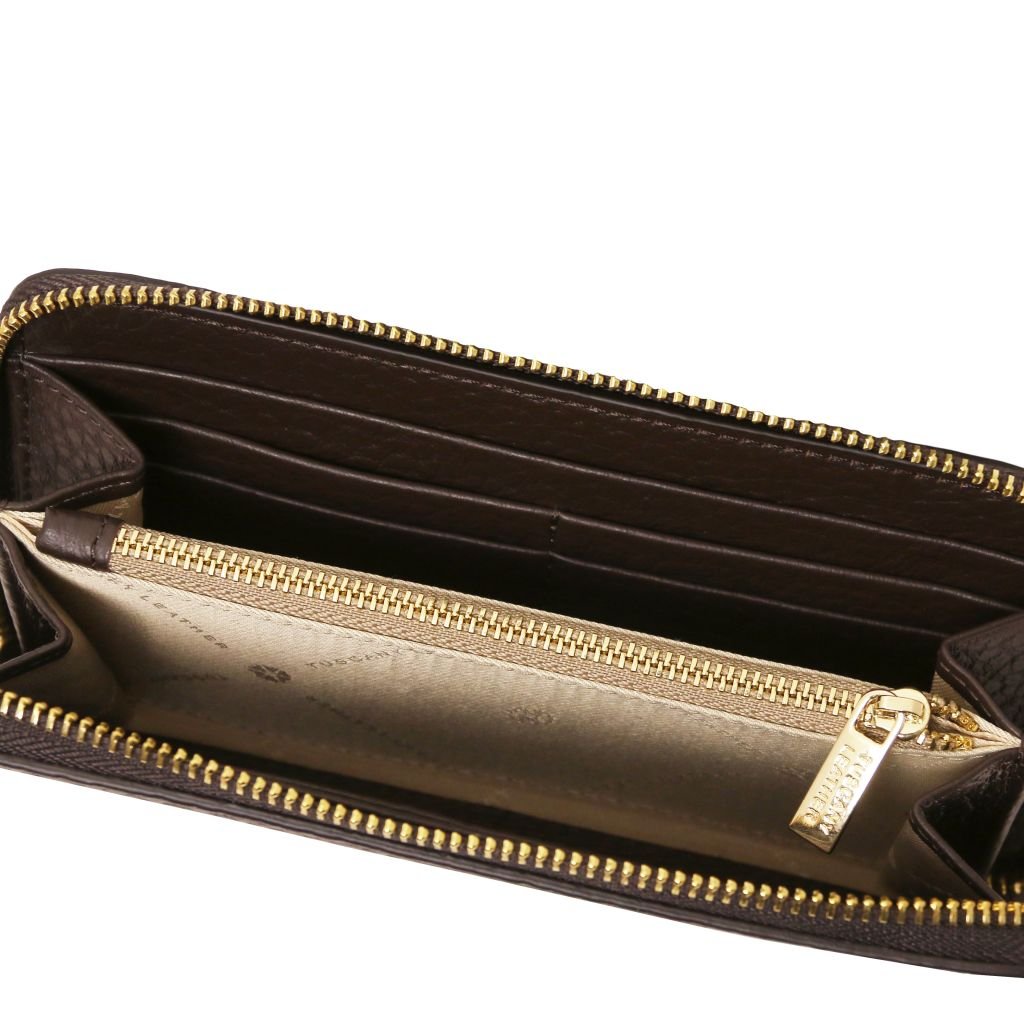 Financier — Exclusive Zip Around Leather Wallet · TL142494 - Orvayla