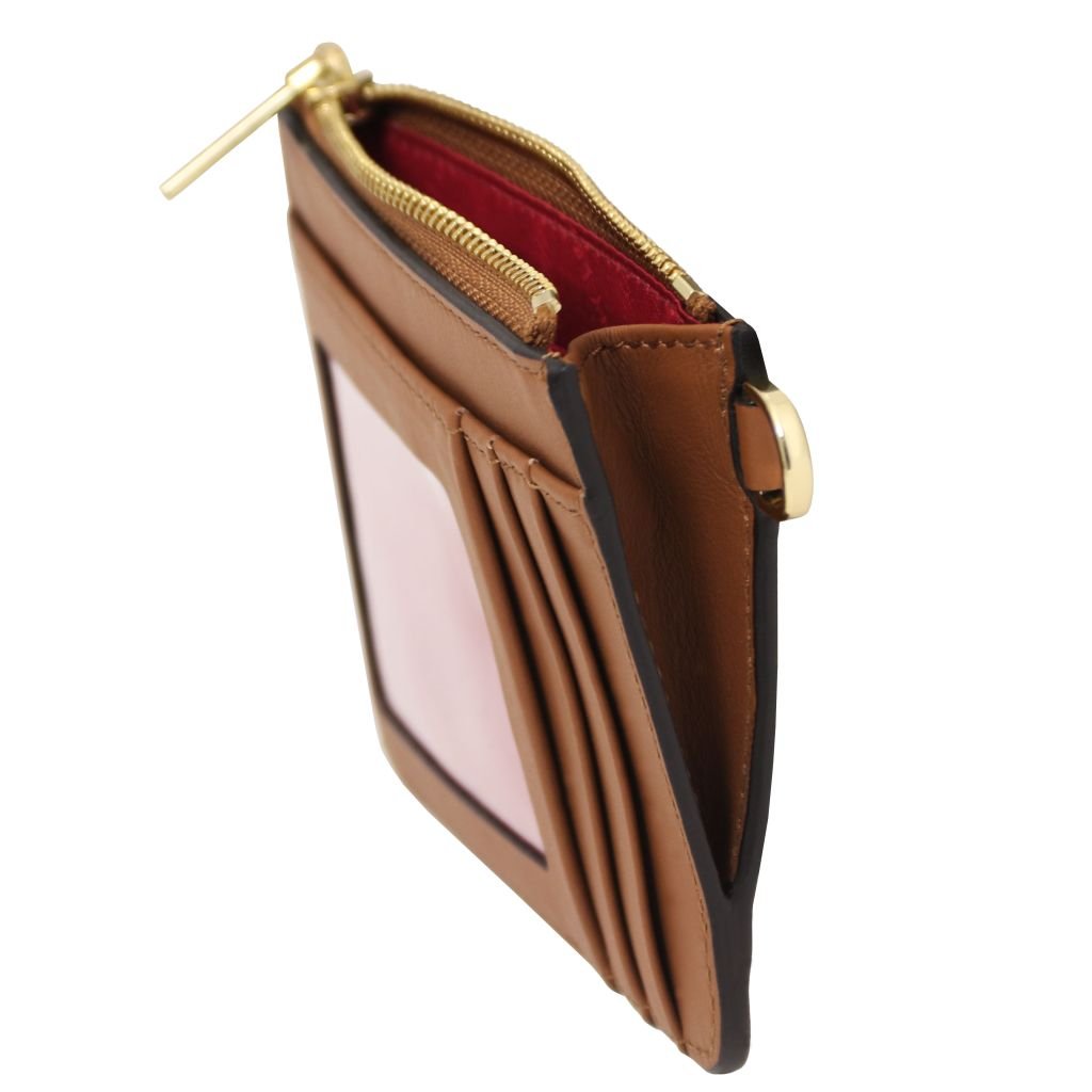 Leather Card Holder with Handle · TL142544 - Orvayla