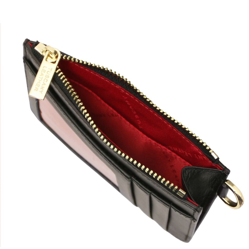 Leather Card Holder with Handle · TL142544 - Orvayla