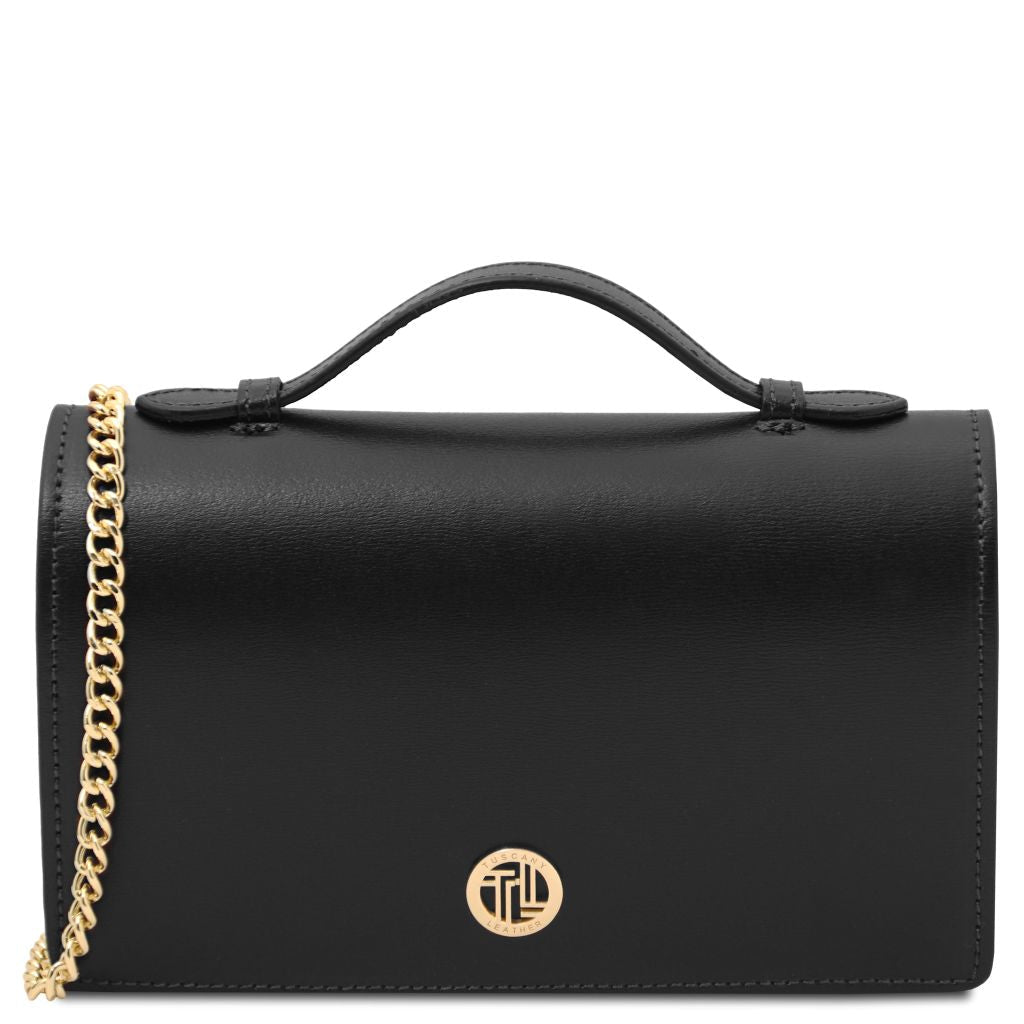 Opera — Leather Clutch with Chain Strap · TL142505 - Orvayla